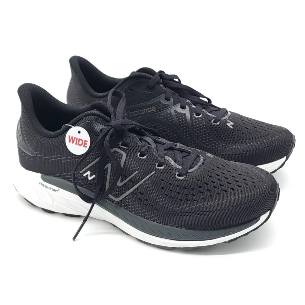 New Balance Fresh Foam X 860v13 Black Shoes Kids Size 7 Wide EU 40